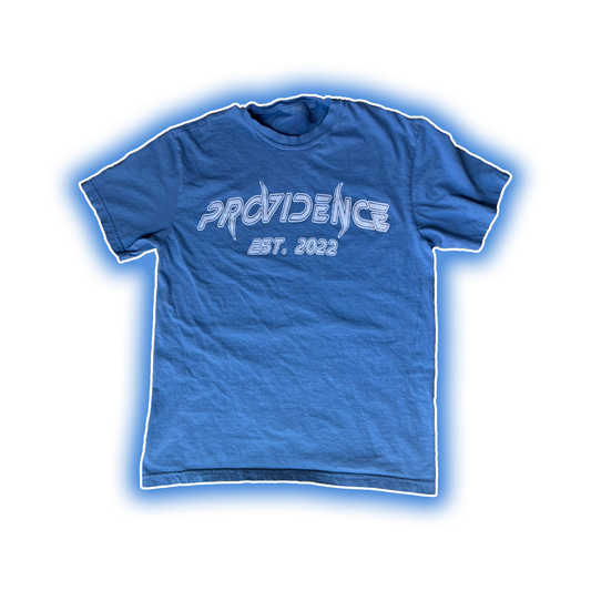 BLUE PROVIDENCE TEE