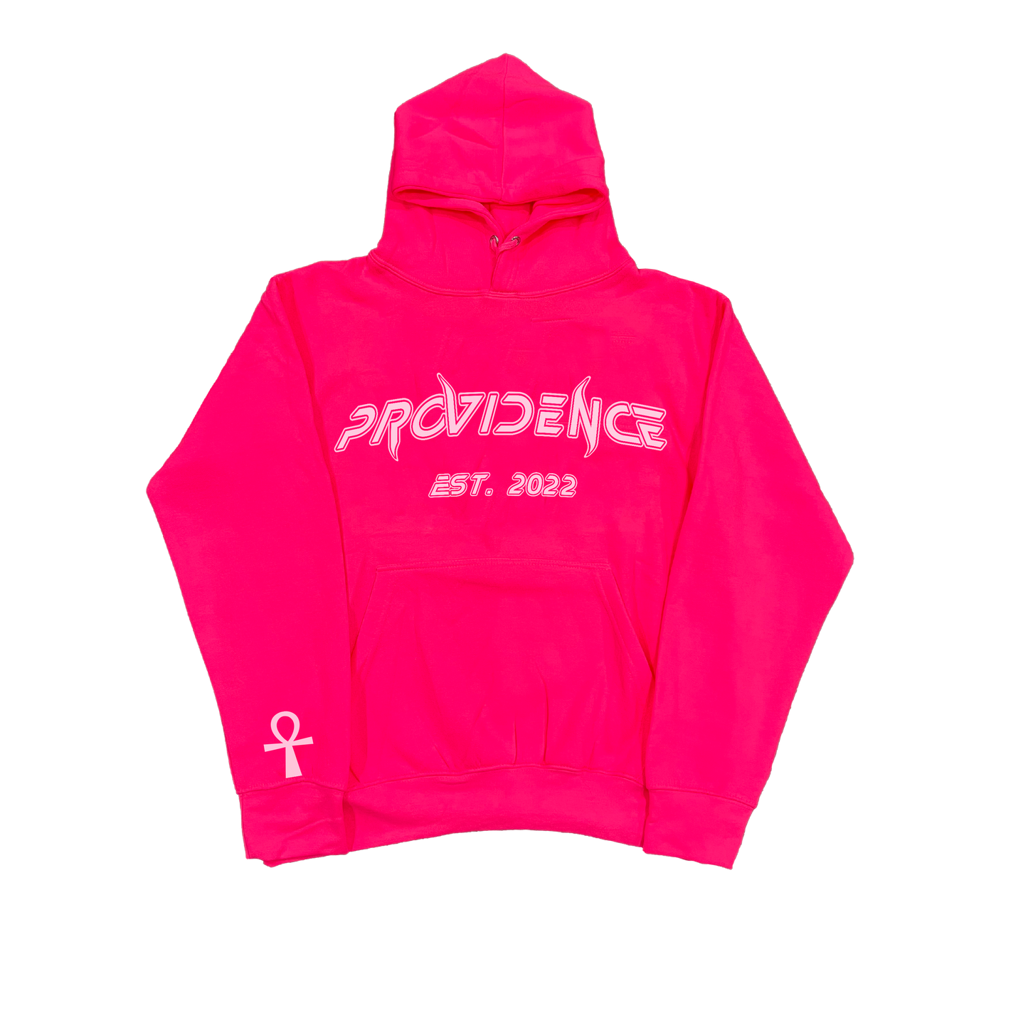 NEON PINK PROVIDENCE HOODIE